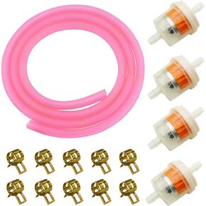 PRO BAT 5 mm / 0.2'' Tubing Carburetor Fuel Vent Line for ATV Dirt Bike Go Kart Moped Pocket Bike (10ft/118'', Black)