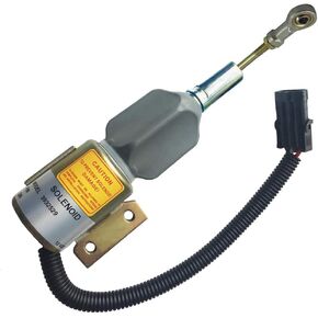 Fuel Shut Off Solenoid 3932529 3932929 SA-4756-12 SA-4891-12 3930658 3935431 SA475612 J932529 Compatible with 6BT 4BT Cummins 5.9L