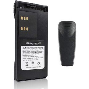 Battery for Motorola HT750 HT1225 HT1250 HT1550 HNN9013 HNN9013D 2100mAh Li-ion Battery with Belt Clip