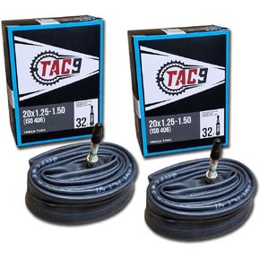 أنبوب داخلي للدراجة TAC-9، صمام بريستا 20 × 1.25-1.50 بوصة 32 مم