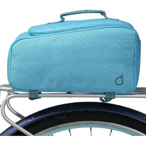 sixthreezero Bike Bag for Rear Rack, Waterproof Universal Bicycle Pannier Storage Bags, Cargo Trunk with Carry Handle