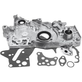 A-Premium Standard Volume Oil Pump with O-Ring & Gasket Compatible with Mitsubishi Eclipse, Galant, Expo, Expo LRV, Montero Sport & Plymouth Colt, Laser & Eagle Summit, 2.0L 2.4L, Replace# M198