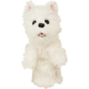 Daphne's Westie Headcovers, Off-White