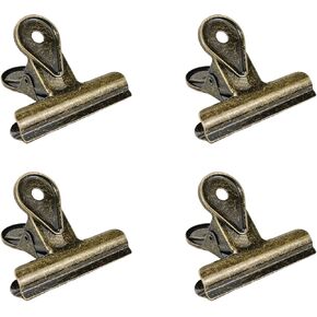 4 قطعة خمر البرونزية معدن البلدغ كليب سبائك الزنك ذيل طويل المفصلي كليب 65 مللي متر/2.56 "للمنزل الشركات مكتب in Kuwait