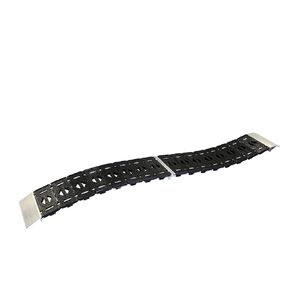 CARGOSMART 3092, Hybrid S-Curve Centerfold Ramp, For Use Easily And Safely Loading & Unloading Lawn Equipment, Motorcycles, ATVs, 750 Lb Per Ramp Capacity, Black 2-Pack