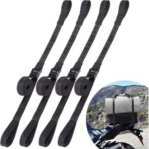 Ayaport Motorcycle Luggage Straps 15’’-52’’ Adjustable Stretch Strap with Clips Securing Cargo for Dirt Bike, Travel, Transport
