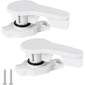 2 Pcs RV Handle Latch for Inspection Hatch Square Hatch Cover Accessories Handle White in Kuwait