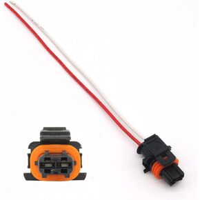 HiSport 2 Wire Alternator Connector Pigtail Compatible With 2005+ GM Vehicles 25877026
