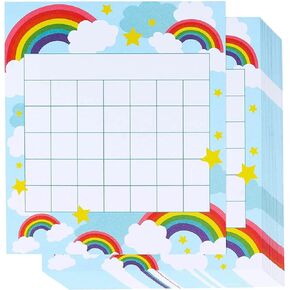 Juvale Classroom Incentive Sticker Chart for Kids Behavior (5.25 x 6 in, 60 Pack)