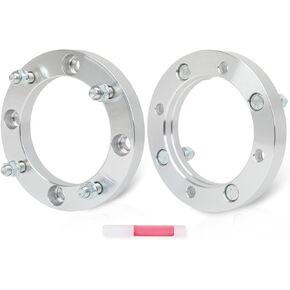ECCPP 2PCS 4x156 Wheel Spacers Lug Centric 1" 4 Lug 12x1.5 131mm hub bore Compatible with for RZR 900 EPS Trail 2015-2017 for RZR XP 1000 EPS 2014-2018