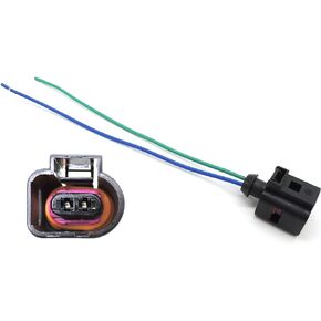 HiSport 1J0 973 702 1J0973702 Female Connector Harness Plug Replacement for VW Jetta Golf MK5 MK6 B5 Beetle 1 PCS