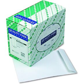 Quality Park Catalog Envelopes, Gummed, White, 10 x 13, 250 per Box, (QUA41688)