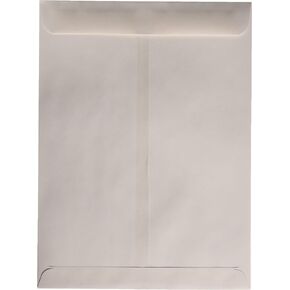 Quality Park Catalog Envelopes, Gummed, White, 9 x 12, 250 per Box, (41485)