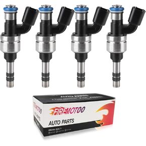 Fuel Injectors set of 4 Compatible with GMC Terrain 2011-2017 Chevrolet Equinox 2011-2017 Buick Verano 2012-2017 Buick LaCrosse 2011-2016 Buick Regal 2011-2017 Replace 12633784 6 Holes