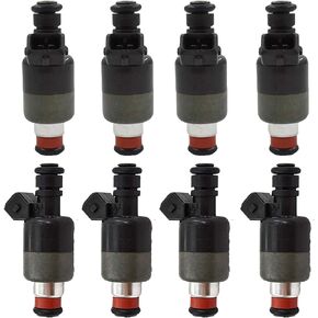 8 pcs Fuel Injectors 17095004 Replacement for Buick Roadmaster Cadillac Fleetwood Pontiac Firebiro Camaro Caprice Corvette Impala V8 5.7L