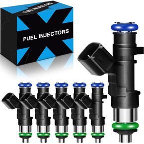 0280158028 Upgraded Fuel Injectors Fits For:-Chrysler Sebring 300 Pacifica For:-Dodge Journey Challenger Avenger Grand Caravan Nitro Charger Magnum Stratus 2.7 3.5 4.0 2004-2010 (6 PCS)