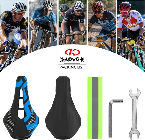 وسادة مريحة من إسفنج الذاكرة لمقعد الدراجة الجبلية KAPVOE لركوب الدراجات على الطرق MTB BMX المتخصصة in Saudi Arabia