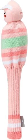 غطاء رأس KAKAO FRIENDS GOLF Pop Pop Knit، غطاء نادي الجولف، غطاء محبوك مع خطوط in Saudi Arabia