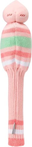 غطاء رأس KAKAO FRIENDS GOLF Pop Pop Knit، غطاء نادي الجولف، غطاء محبوك مع خطوط in Saudi Arabia