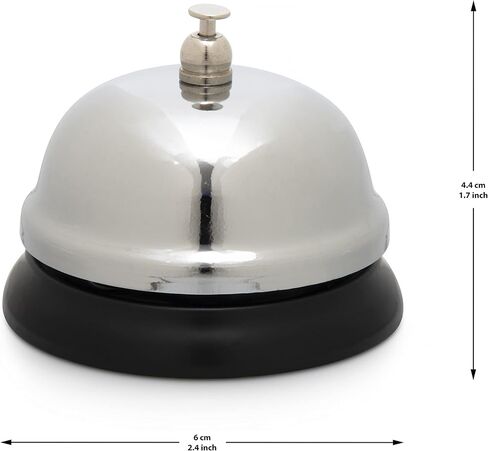 9 inch Triangle Cast Iron Dinner Bell – With 9" Wall Mounted Bracket and Hanging Striker – For Indoor Use or Outdoor Weatherproof Wall Mounted – Complete With Metal Desk Bell Bonus in Saudi Arabia
