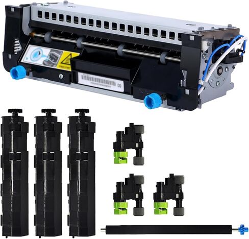 تتضمن مجموعة صيانة المصهر 40X8420 40X8425 مصهر 40X7743 متوافق مع Lexmark MS810 MS811 MS812 MX710 MX711 MX810 MX811 MX812-110/120V in Kuwait