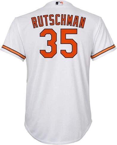 OuterStuff Adley Rutschman Baltimore Orioles MLB Kids Youth 8-20 White Home Player Jersey in Kuwait