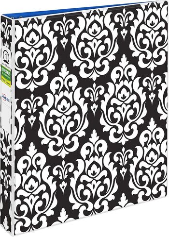 Avery(R) Durable View 3 Ring Binder, 1 Inch Round Rings, 1 Damask Binder (26747) in Saudi Arabia