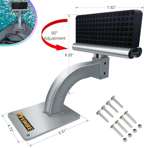 دعامة محرك التصيد على سطح السفينة من الألومنيوم لقوارب الكاياك/الزورق/القارب الصغير in Kuwait