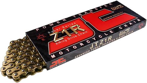 JT Chain JTC530Z1R100RL (530 Series) Black Steel 100 Link Super Heavy Duty X-Ring Chain with Connecting Link in Kuwait