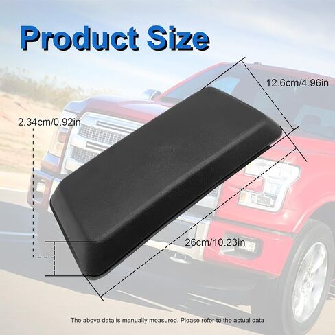 2PCS Left and Right Front Bumper Guards Pads with Screws Replacement for Front Bumper Guards Pads Inserts Caps Compatible With Ford F150 2018 2019 2020 in Saudi Arabia