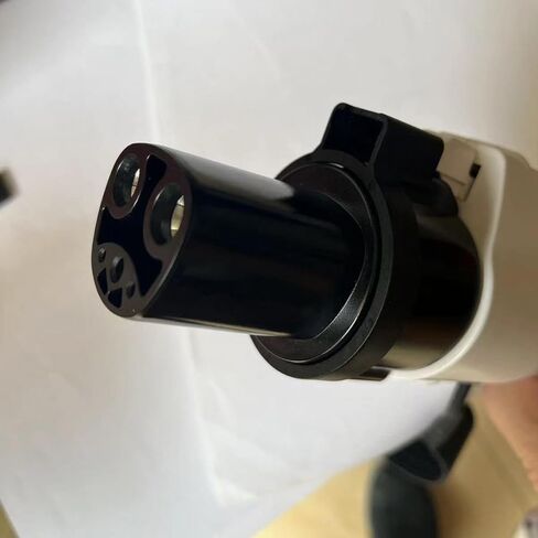 محول J1772 إلى Tesla، 80A/240V AC، محول شاحن SAE J1772 متوافق مع الطراز 3/Y/S/X [معتمد للسلامة]، محول شاحن SAE J1772 EV لسيارات Tesla فقط in Kuwait