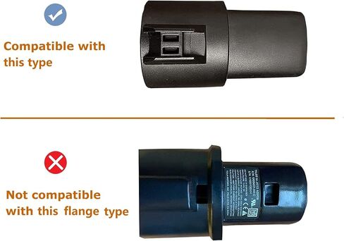 Charger Adapter Lock Compatible with Tesla Model 3/Y，with [ Remove Before Drive ] Tag, Compatible Indoor or Outdoor J1772 Charger (2 Pack) (Black，Red) in Saudi Arabia