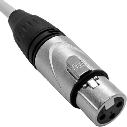 الصوت الزلزالي - SATRXL-F2 - كابل توصيل TRS أرجواني بطول 2 بوصة XLR أنثى إلى 1/4 بوصة in Saudi Arabia