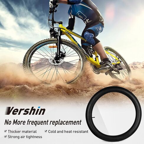 2 Pack 20x4 26x4 20x3 Fat Tire Bike Inner Tubes with AV 32mm Valve, 20 x 4.0 Premium Butyl Rubber Bike Tube with 2 Tire Levers, 20, 26x3.5-4, 20x2.5-3 Bike Tube for Road/MTB/Mountain/E Bike in Saudi Arabia