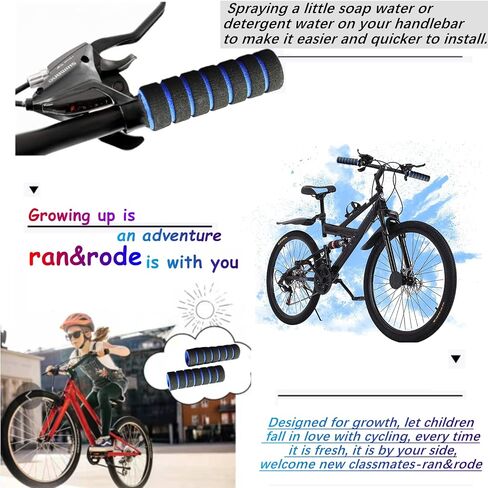 أنبوب دراجة 26 بوصة 26 × 1.95-2.125 أنبوب دراجة 2 حزمة لأنابيب الدراجة الجبلية صمام شريدر 2 رافعة الإطارات، غطاء مقبض المقود من فروم in Saudi Arabia