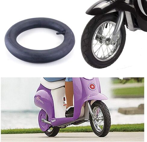 LotFancy 12.5 x 2.25 (12 1/2" x2 1/4") Inner Tube for Razor Pocket Mod, Currie, Schwinn, Gas & Electric Scooters, Kids Bike & Balance Bike Replacement Tubes in Saudi Arabia
