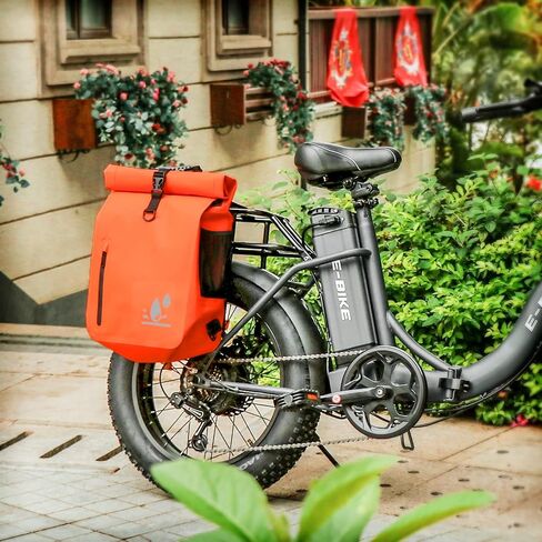 Patent Pending Exclusive 3 in 1 Multi-functional Bike Bag | Super Large 29L Waterproof Bike Pannier Bag | Bike Saddle Bag for Rear Rack | Bike Trunk Bag | Rear Rack Bag | Bike Backpack in Saudi Arabia
