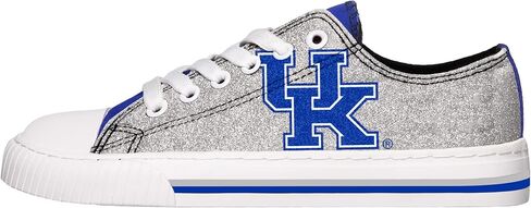 حذاء قماشي نسائي من FOCO Kentucky Wildcats NCAA برقبة منخفضة - 8 in Saudi Arabia