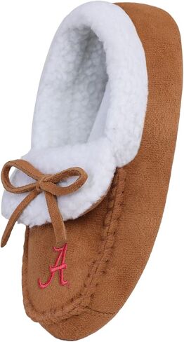 FOCO Boy's NCAA Team Logo Moccasin Slippers in Saudi Arabia