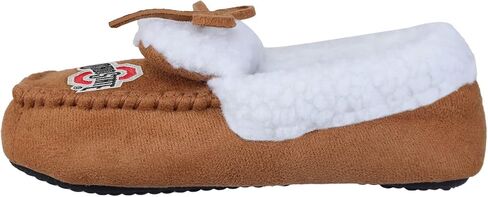 FOCO Boy's NCAA Team Logo Moccasin Slippers in Saudi Arabia