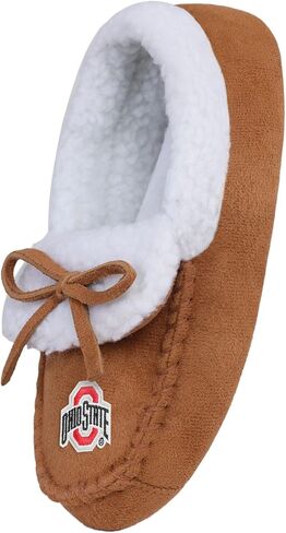 FOCO Boy's NCAA Team Logo Moccasin Slippers in Saudi Arabia