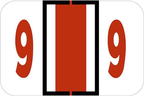 240pcs File Folder Labels, Self Adhesive File Folder Number Labels Rectangle File Folder Chart Labels Index Stickers Tabs Compatible with BCCR/BCCS Smead TPAM Office Supplies (9) in Saudi Arabia