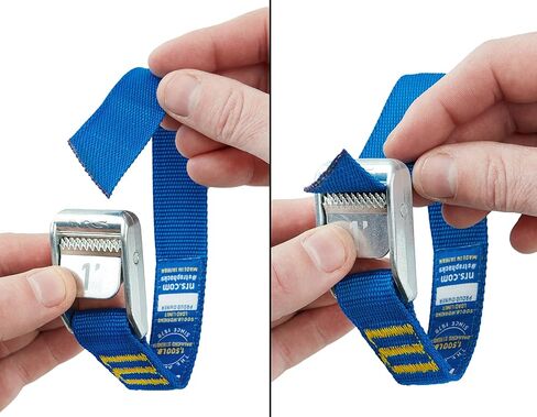 NRS 1.5" Heavy Duty Tie Down Strap 2 Pack in Kuwait
