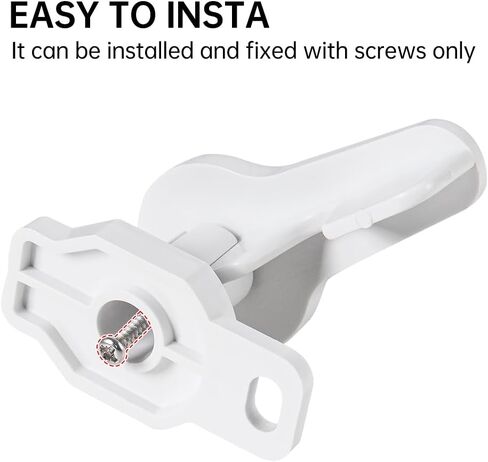 2 Pcs RV Handle Latch for Inspection Hatch Square Hatch Cover Accessories Handle White in Kuwait