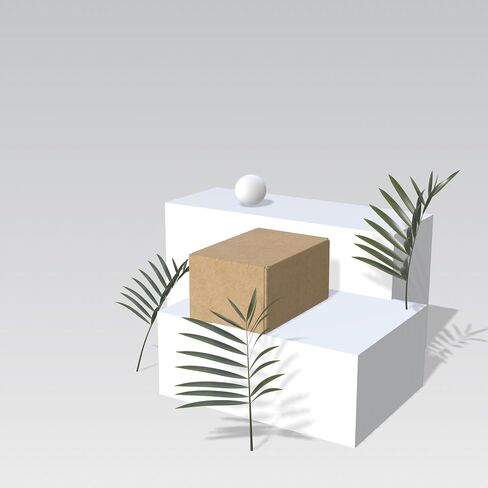 مجموعة صناديق شحن صغيرة مقاس 6 × 4 × 3 مكونة من 30 صندوق بريد من الورق المقوى المموج البني لتغليف الهدايا الحرفية للأعمال الصغيرة وتقديم المنتجات in Kuwait