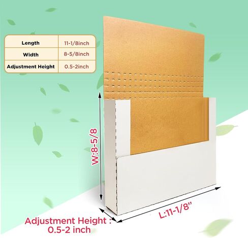 50 pack Small Shipping Box,6x4x2'',Corrugated Mailer,YUNSY-BOX Cardboard Box, White,for Small Business in Saudi Arabia