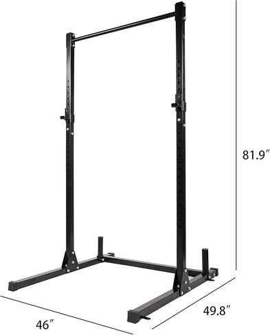 HulkFit Sport Series 2" x 2" Power Squat Rack Stand in Kuwait