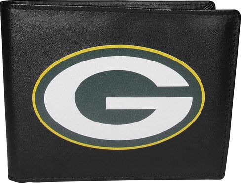 Siskiyou Sports Leather Bi-fold Wallet, Large Logo in Saudi Arabia