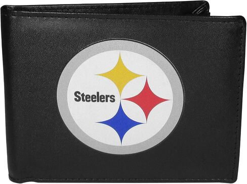 Siskiyou Sports Leather Bi-fold Wallet, Large Logo in Saudi Arabia
