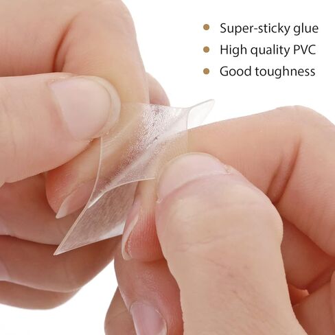 25 Sets (50 Pcs) Vertical Blind Repair Tabs, Clear Vertical Blinds Replacement Slats Fixer Tabs Vertical Blinds Repair Parts Kit in Kuwait